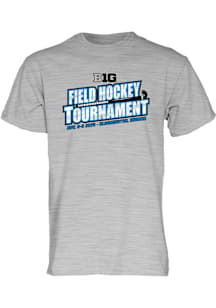 Big Ten Grey Field Hockey Championships Short Sleeve T Shirt