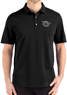 Cutter and Buck Cincinnati Bearcats Black Vault Advantage Refresh Pique Big and Tall Polo