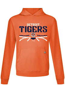 Levelwear Detroit Tigers Mens Orange Relay Arcade Hood