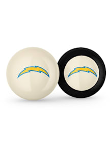 Los Angeles Chargers Cue and 8 Ball Billiard Balls