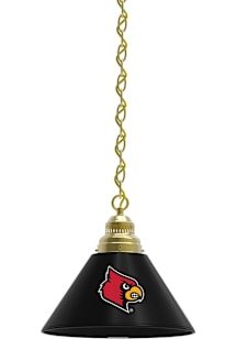 Louisville Cardinals Single Gold Billiard Lamp