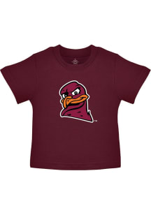 Virginia Tech Hokies Infant Mascot Short Sleeve T-Shirt Maroon