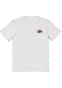 Vive La Fete Kent State Golden Flashes Womens White Impressions Short Sleeve T-Shirt