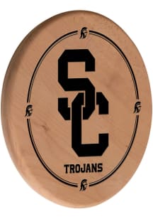 Brown USC Trojans Laser Engraved Sign