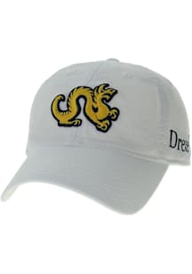 Drexel Dragons White Relaxed Twill Adjustable Hat
