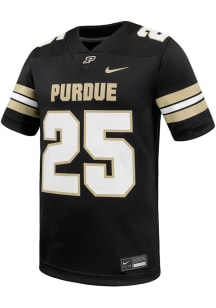 Mens Purdue Boilermakers Black Nike Replica Game Football Jersey