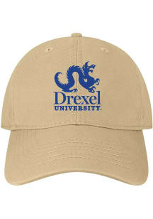 Drexel Dragons Khaki EZA Twill Adjustable Adjustable Hat