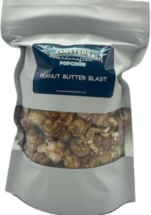 New Jersey Clusters Peanut Butter Blast Popcorn 4oz Snack
