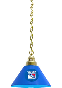 New York Rangers Single Gold Billiard Lamp
