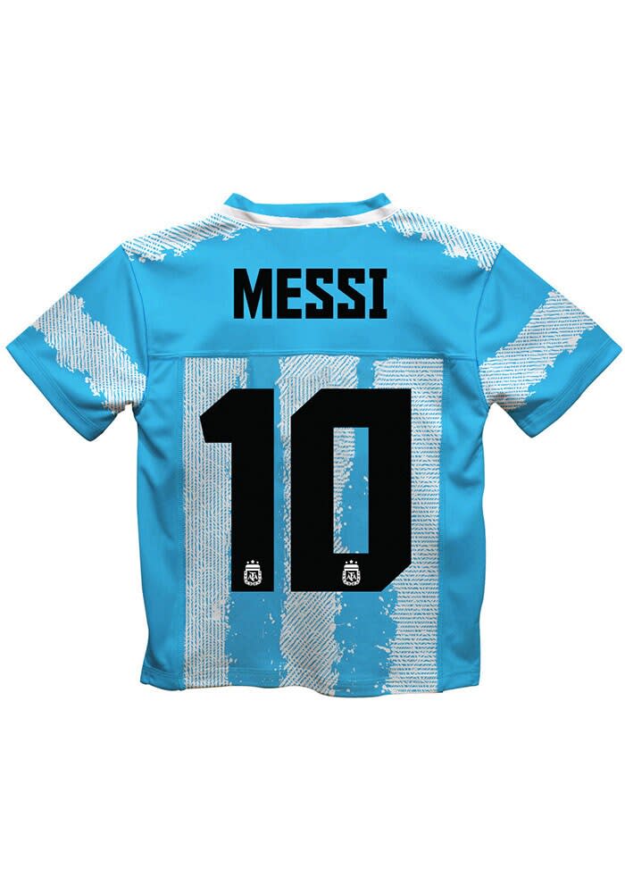 ウェア 07/08 Messi Argentina National Uniform Lionel Messi 08/10 Argentina Away Jersey Adidas Authentic