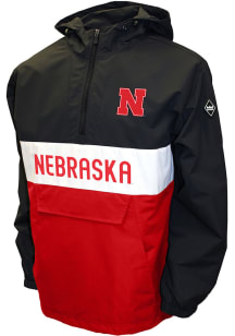 Nebraska Cornhuskers Mens Black Alpha Pullover Jackets