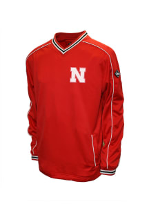 Nebraska Cornhuskers Mens Red Edge Pullover Jackets