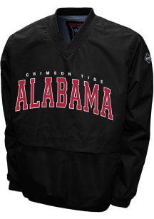 Alabama Crimson Tide Mens Black FC Members Windshell Light Weight Jacket