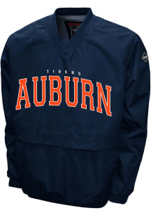 Auburn Tigers Mens Navy Blue FC Members Windshell Light Weight Jacket