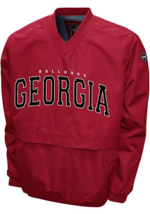 Georgia Bulldogs Mens Red FC Members Windshell Light Weight Jacket