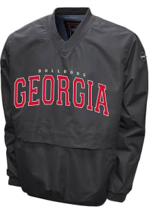 Georgia Bulldogs Mens Grey FC Members Windshell Light Weight Jacket
