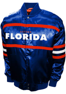 Florida Gators Mens Blue 2nd Era Satin Medium Weight Jacket