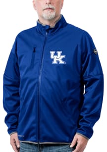 Kentucky Wildcats Mens Blue FC Softshell Medium Weight Jacket