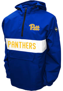 Pitt Panthers Mens Blue Alpha Anorak Pullover Jackets