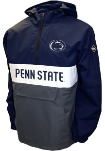 Penn State Nittany Lions Mens Navy Blue Alpha Anorak Pullover Jackets