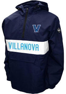Villanova Wildcats Mens Navy Blue Alpha Anorak Pullover Jackets