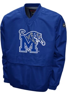 Memphis Tigers Mens Blue Big Logo Light Weight Jacket