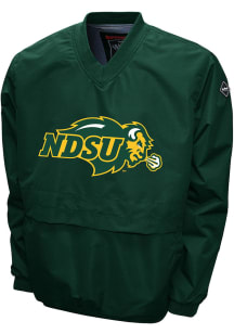 North Dakota State Bison Mens Green Big Logo Light Weight Jacket