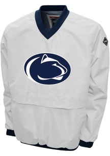 Mens White Penn State Nittany Lions Big Logo Pullover Jackets