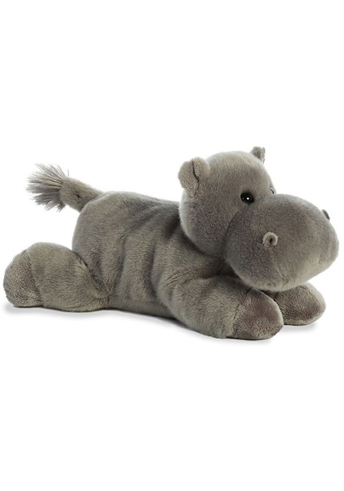 Cincinnati Hippo 12 inch Flopsie Plush