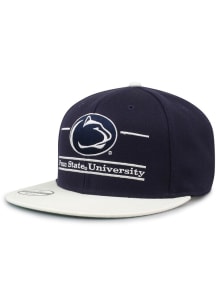 2T Split Bar Wool Penn State Nittany Lions Mens Snapback - Navy Blue