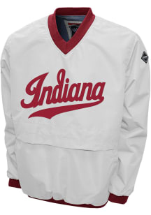 Indiana Hoosiers Mens White Members Windshell Pullover Jackets