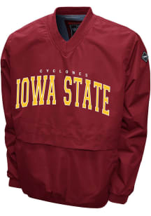 Iowa State Cyclones Mens Cardinal Members Windshell Pullover Jackets