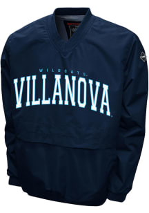 Villanova Wildcats Mens Navy Blue Members Windshell Pullover Jackets