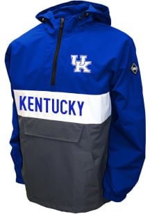Kentucky Wildcats Mens Blue Alpha Anorak Light Weight Jacket