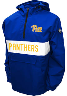 Pitt Panthers Mens Blue Alpha Anorak Light Weight Jacket