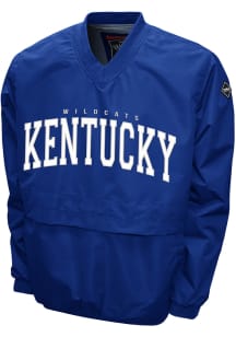 Kentucky Wildcats Mens Blue Members Windshell Pullover Jackets