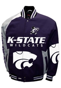 K-State Wildcats Spirt Cotton Twill Heavyweight Jacket - Purple