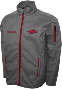 Arkansas Razorbacks Mens Grey XT2 Softshell Medium Weight Jacket