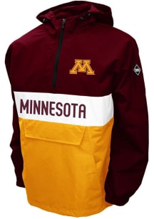 Mens Maroon Minnesota Golden Gophers Beta Anorak Windshell Pullover Jackets