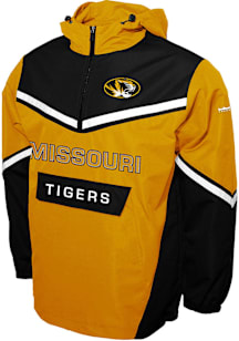 Missouri Tigers Mens Black Action Anorak Windshell Pullover Jackets