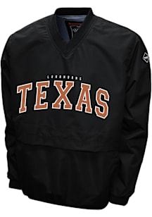Texas Longhorns Mens Black Members Windshell Pullover Jackets