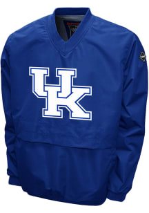 Kentucky Wildcats Mens Blue Big Logo Windshell Pullover Jackets