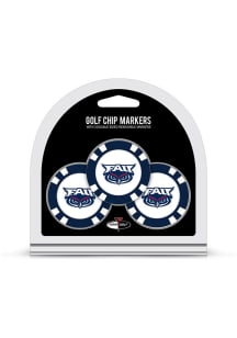 Florida Atlantic Owls Poker Chip 3 Pack Golf Ball Marker