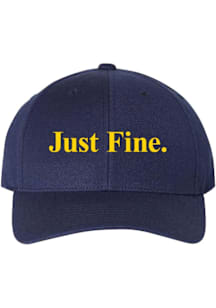 Michigan Desmond Howard - Just Fine Adjustable Hat - Navy Blue