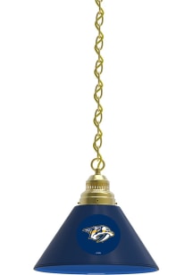 Nashville Predators Single Gold Billiard Lamp