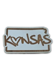 Kansas Heart Magnet