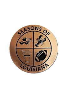 Louisiana Metallic Stickers - Gold