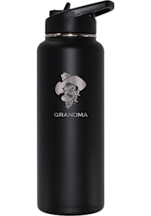 Oklahoma State Cowboys Grandma 34oz Stainless Steel Bottle - Black