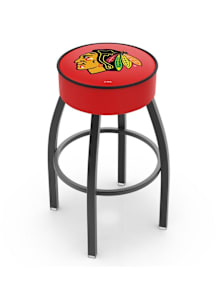 Chicago Blackhawks Swivel Pub Stool - Black