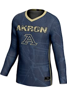 ProSphere Akron Zips Navy Blue Vigor Volleyball Volleyball Jersey